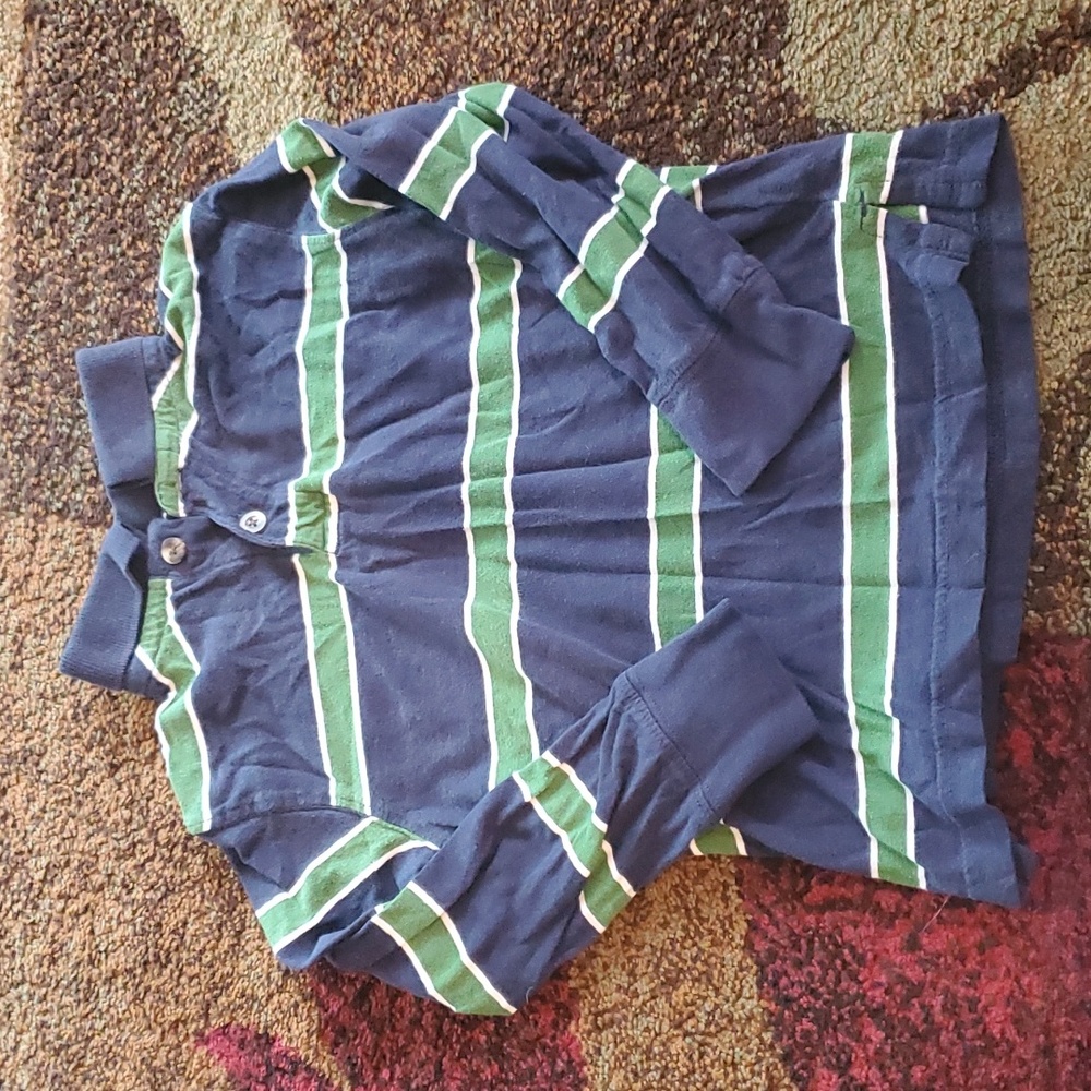 Children's Place, boys XS 4, long sleeved polo shirt